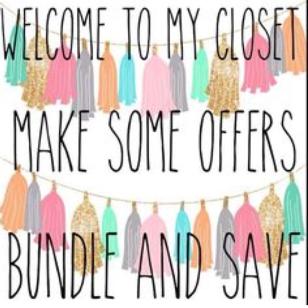 I love reasonable offers! 💕